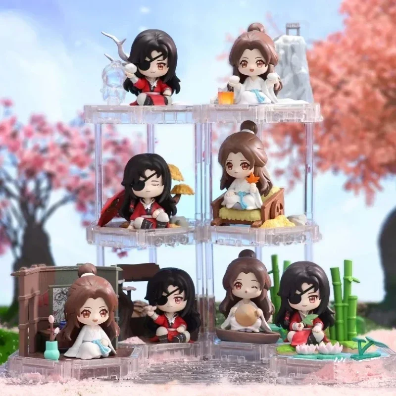 Neues Modell Cosplay Segen Tian Guan Ci Fu TGCF Xie Lian Hua Cheng Bl vier Jahreszeiten zusammen Blind Box Puppe Kinder Weihnachten Spielzeug Geschenke