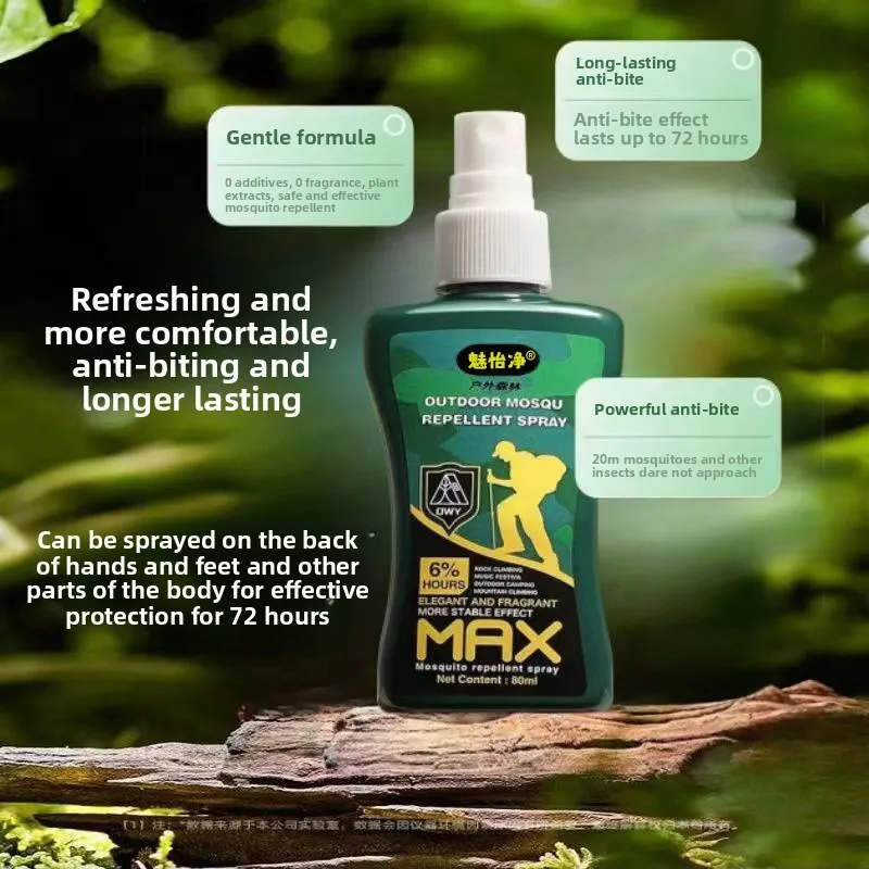 Mosquito Repellent Spray Outdoor Mosquito Repellent Magic Device Outdoor adults and children should carry field DEET