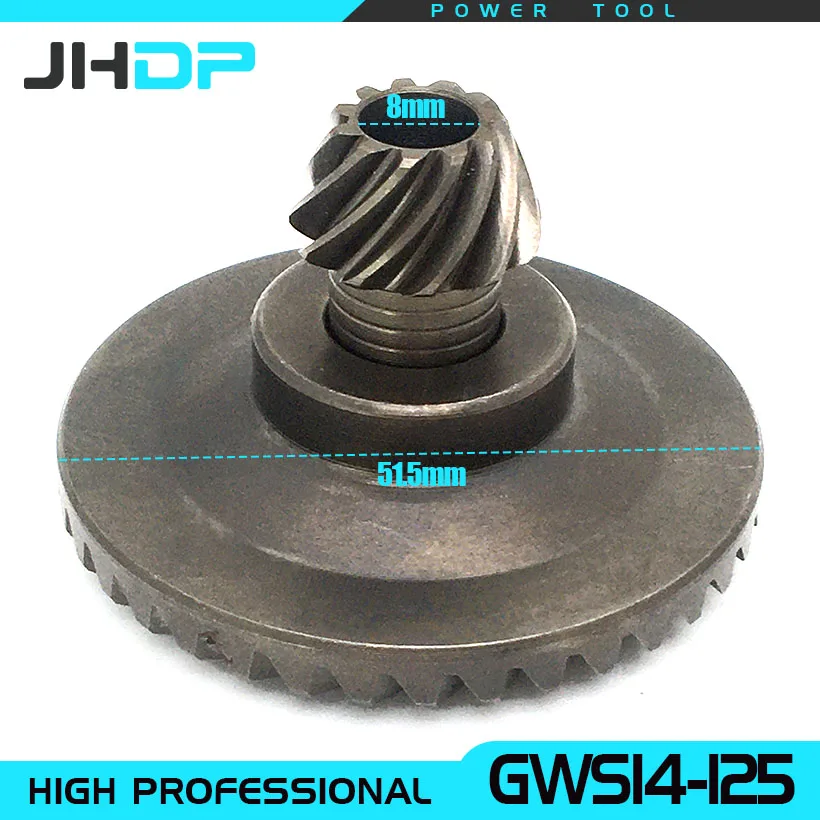 1 Set Gear Bevel Pinion Unit Replacement For Bosch GWS 14-125 GWS 9-125  GWS17-125 Angle Grinder 1607000D4Y Power Tool Parts