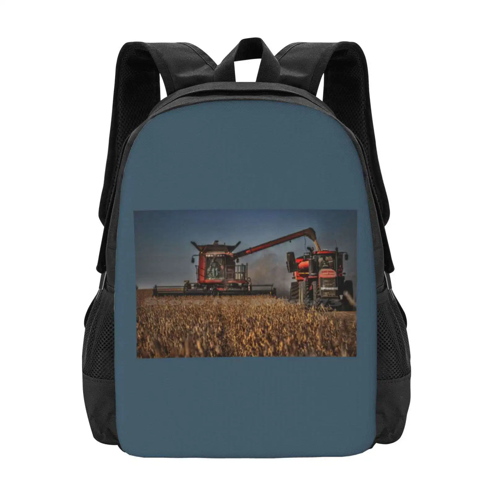 

On The Go Hot Sale Schoolbag Backpack Fashion Bags Tractor Agriculture Massey Ferguson Deutz Fahr Kubota Claas Fendt Merlo Jcb