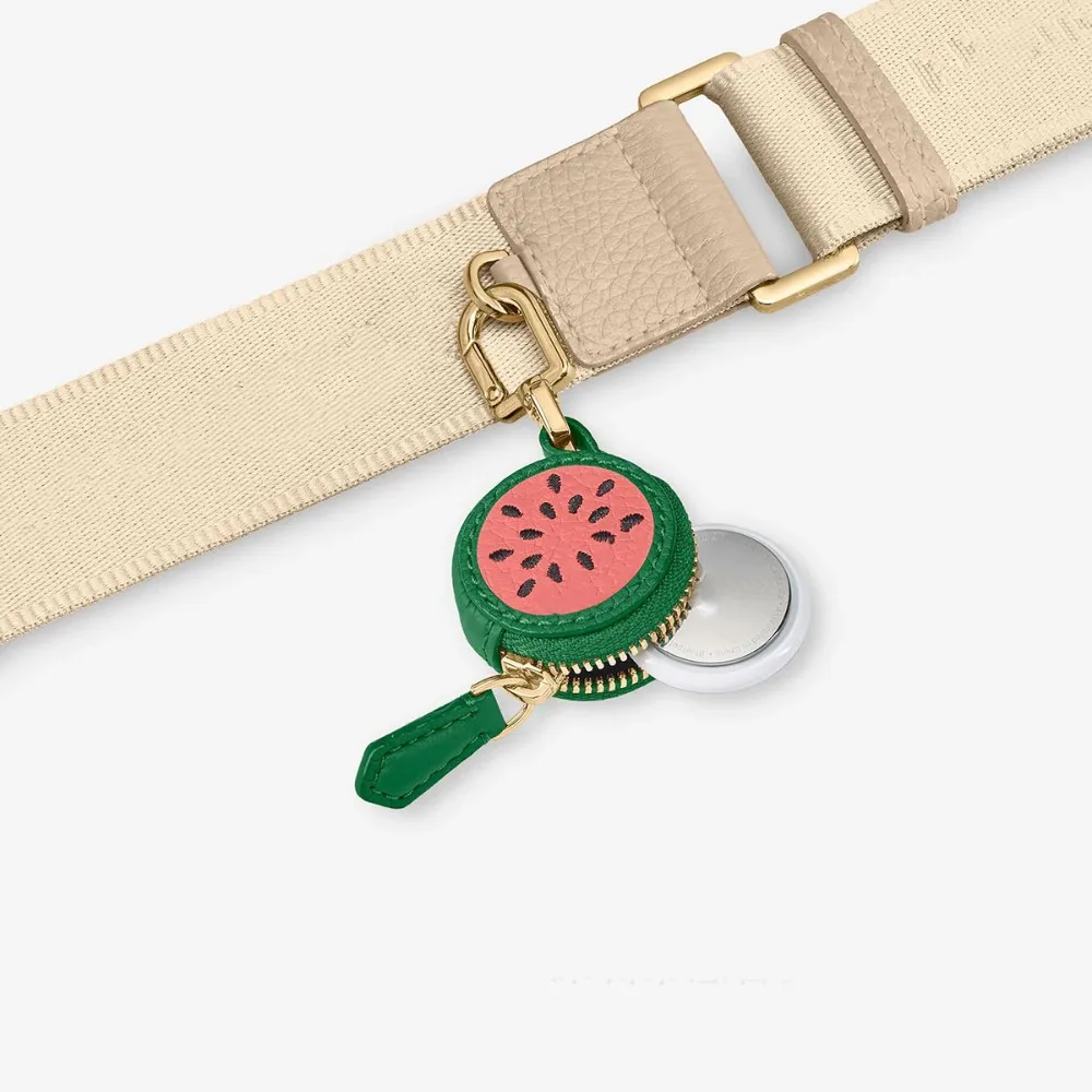 

Mini Cute Fruit Shape Coin Purse Coin Bag Zipper Fruit Keychain Korean Style Wallet PU Leather Pendant Women