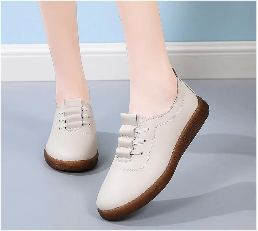 Summer Women Flat Shoes Fashion Hollow Women Sneakers Breathable Slip on Women Casual Shoes Lightweight Loafers Zapatos Mujer