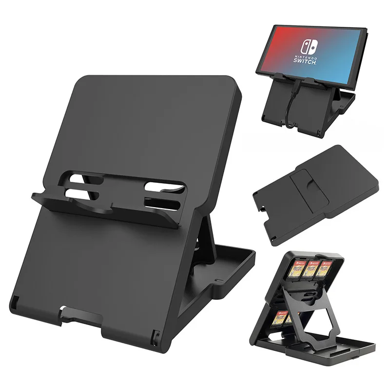 

NS Switch Oled Base Foldable Stand Holder Playstand Multi-angle Bracket for Nintendo Switch Game Console Accessories