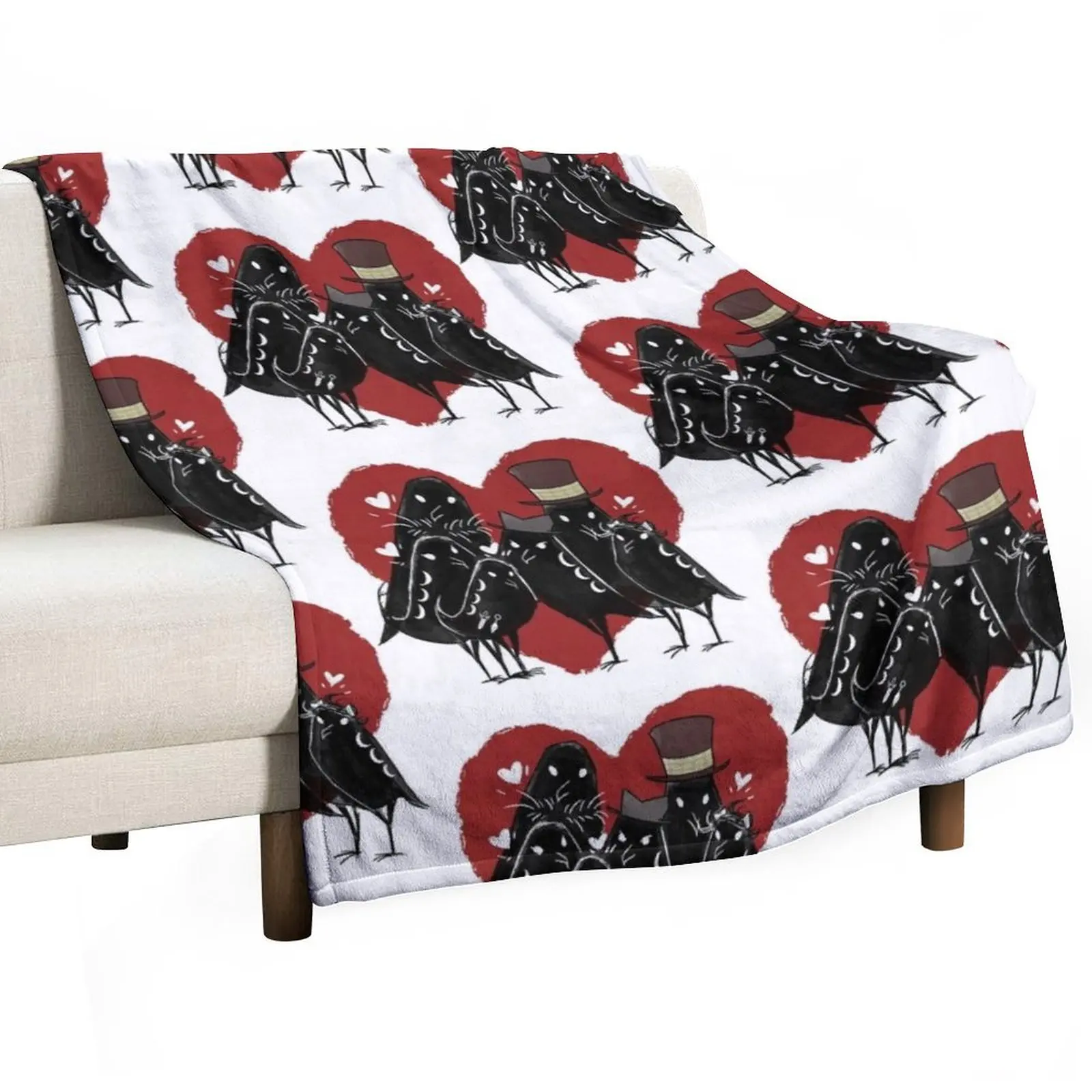 Love is in the Barrel Throw Blanket Camping Soft Big Retros for babies Softest Bed Blankets