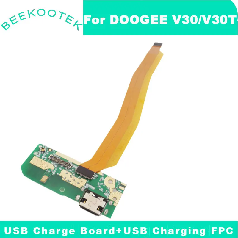 

New Original DOOGEE V30 V30T USB Board Base Charging Port Board With USB Charging FPC Accessories For DOOGEE V30T Smart Phone