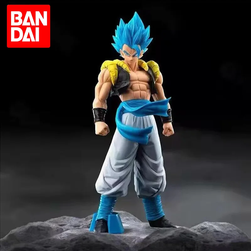 31CM Anime Dragon Ball Z Super Saiyan Blue Gogeta PVC Model postaci Zabawki Dekoracja pulpitu Prezent urodzinowy dla dzieci