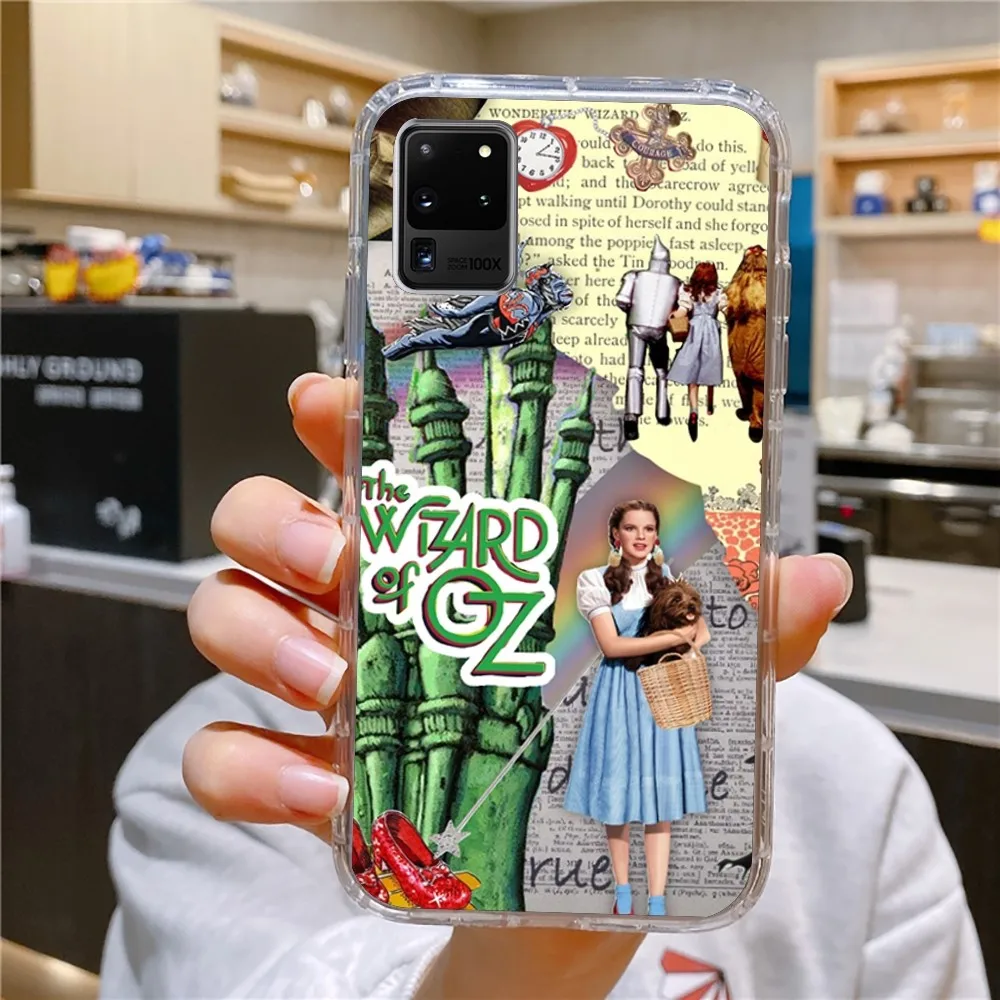 The W-Wizard of O-OZ Movie  Phone Case For Samsung Galaxy A52 A12 A51 S21 Edge S22ULTRA S23 S20LITE Plus ultra Transparent Cover