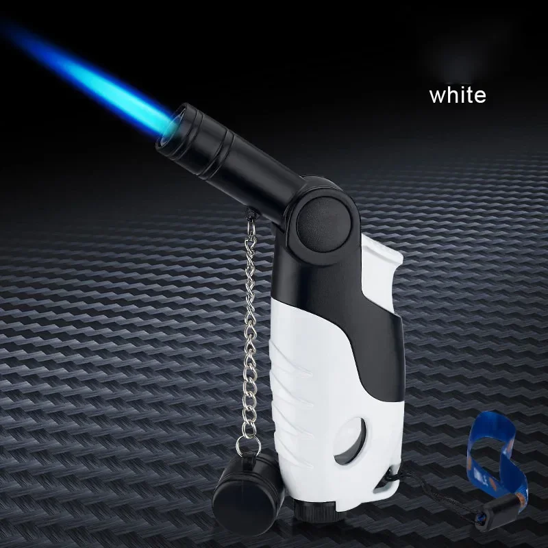 Portable Small Strong Welding Straight Jet Spray Gun Cigar Lighter Windproof Igniter MetalKitchenOutdoorMulti-purposeIgnitionGun