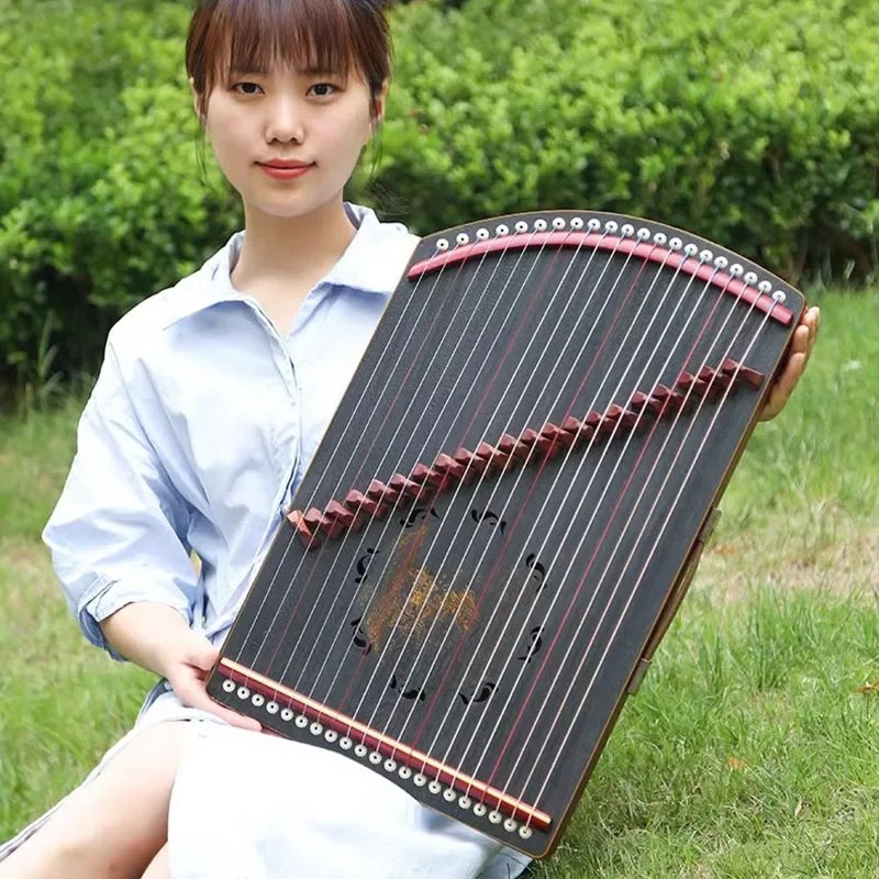 Guzheng Finger Training Instrument 21 Strings Small Portable Beginners Beginners Finger Practice Instrument Guzheng Instrument