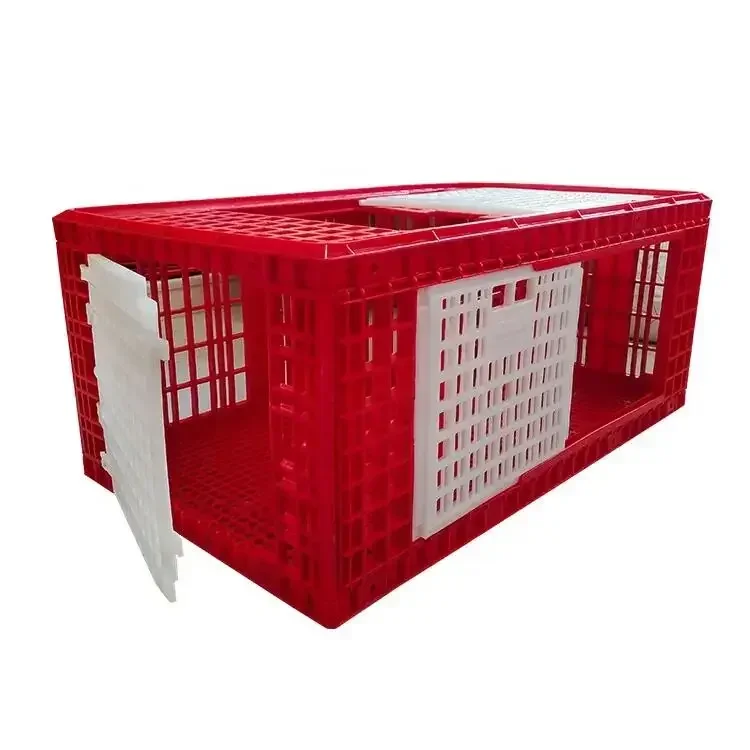 Foldable Cage Live Poultry Transportation Cage Goose Box Transported Turkey Poultry Transport Crate Box Cage