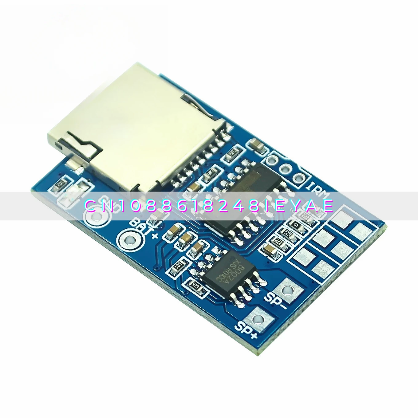 TF Card MP3 Decoder Board Decoder Module 3.75V Power Supply, with 2W Mixed Mono, with Memory Playback