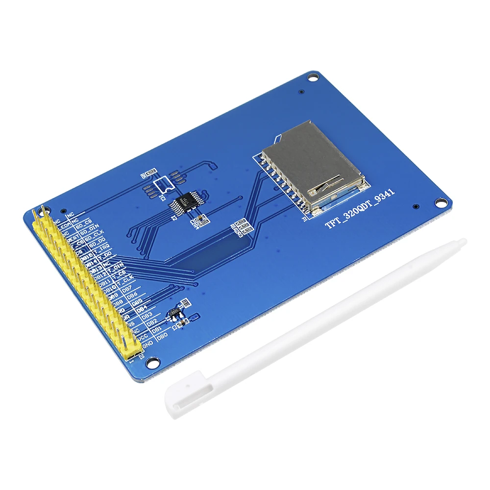 3,2 Zoll 240x320 Touch-Panel TFT LCD-Displaymodul mit Stylus-Stift ILI9341-Treiber für Arduino Raspberry Pi – Detail 8