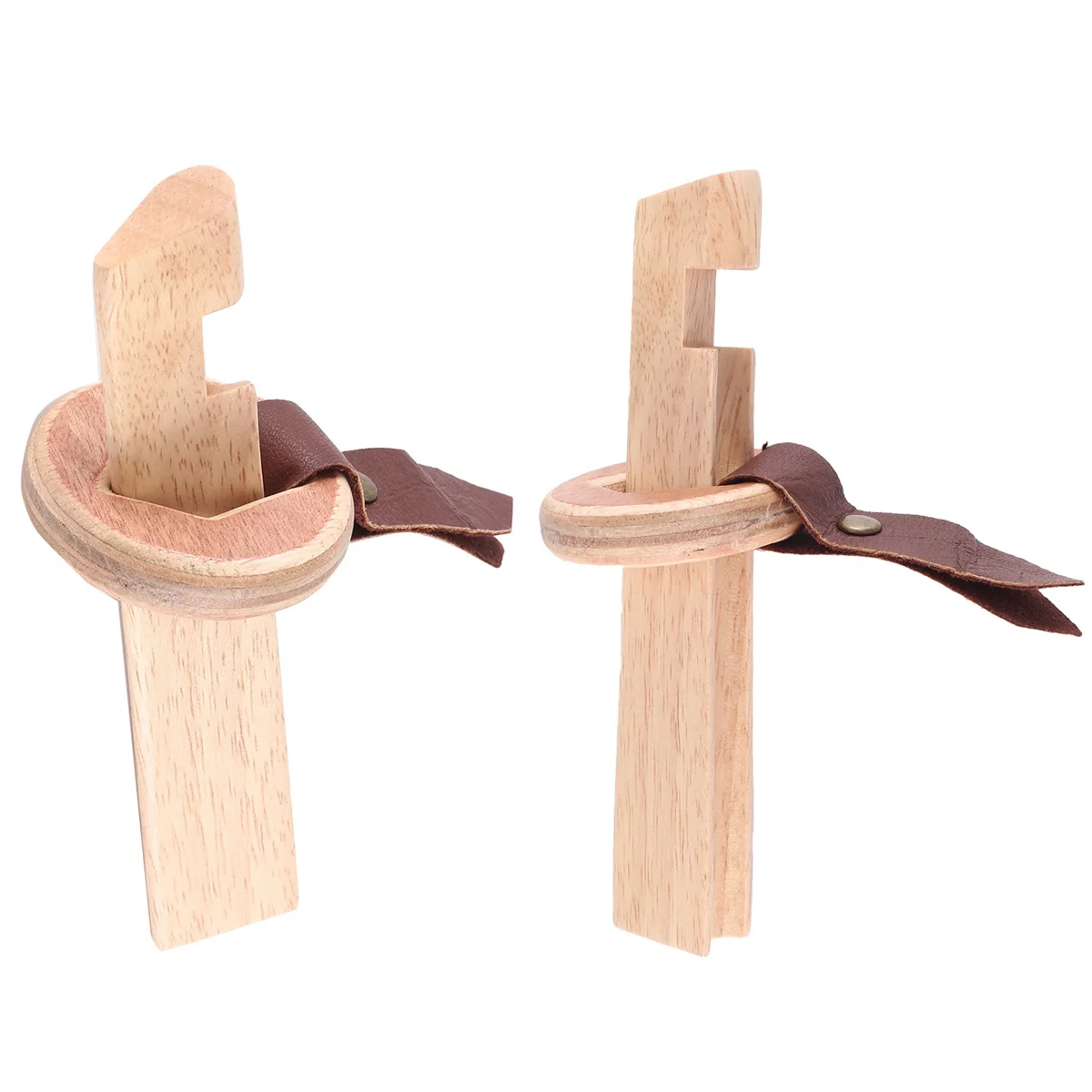 2 Pack Billiard Cue Tip Clamp,Snooker Billiard Pool Cue Tip Clamp Suppressor Wooden Fastener Repair Tool