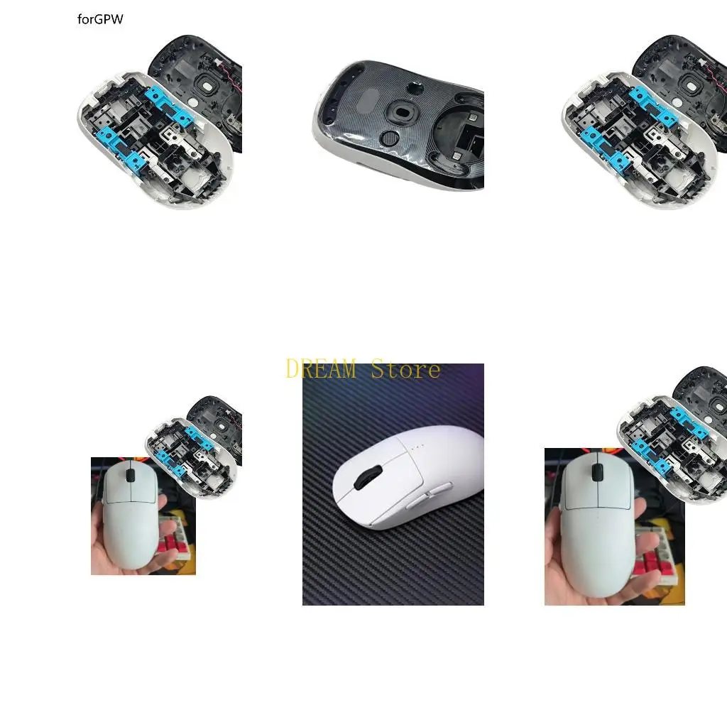White Wireless Mouse Shell Cover for GPRO WIRELESS Worn Housing Replacement Best Sale