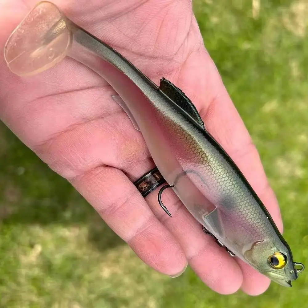 Shad Bait Zander Pike Fishing Lures Swimbait 12.5cm/21g Paddle Tail Realistic Soft Plastic Lure With Salwater Freshwater Hook - AliExpress 18 Shad Bait Zander Pike Fishing Lures Swimbait 12.5cm/21g Paddle Tail Realistic Soft Plastic Lure With Salwater Freshwater Hook - AliExpress 18