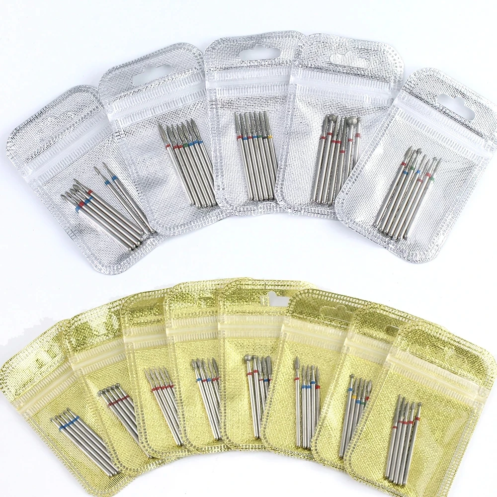 5/6/7 Diamant Nagelboren Frees Set Snijders Manicure Silicon Steen Pedicure Elektrisch voor Molen manicure Machine