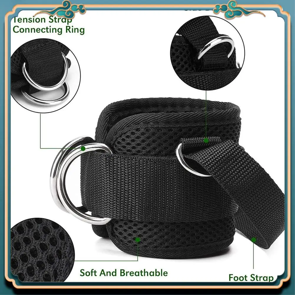 

Latest Ankle Strap For Cable Machine, Men & Women Thigh Bands Kickback For Workout Hips Trainer Leg Press Muscle Strength Gym