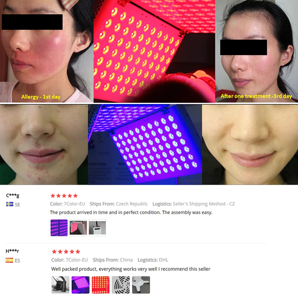 2026 Ideatherapy 7 Colors Wavelength for Different Function on Our Body  Led Microcurrent  Facial Red Therapy Light Machine BL30