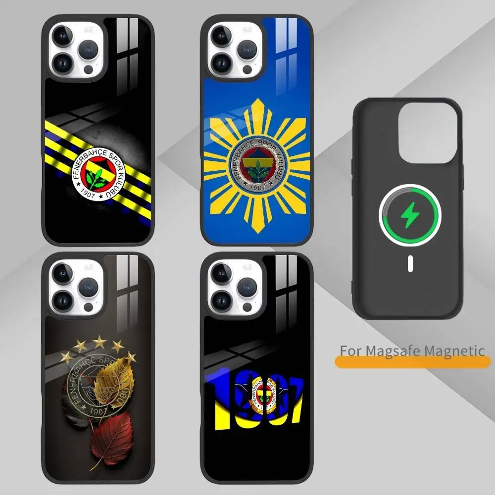 

Cool L-Turkey Fenerbahce-s Pattern Phone Case For iPhone 17,16,15,14,13,Pro,Max,Plus,Magnetic For Magsafe Wireless Charging