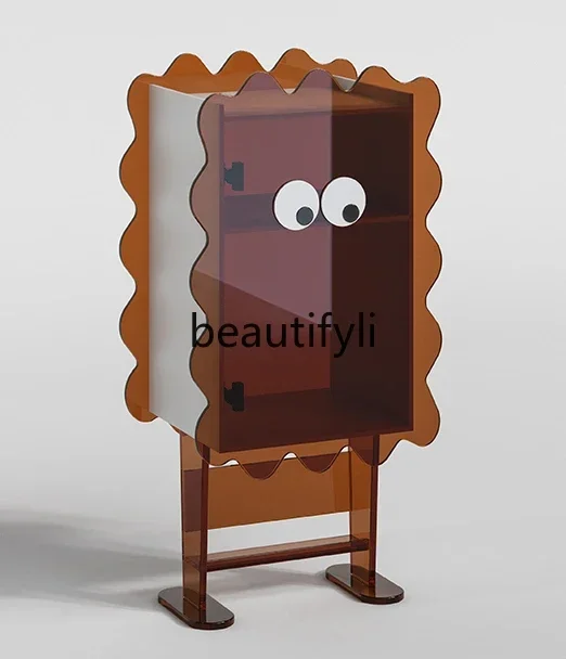 

ss D Big eyes living room TV sofa side cabinet porch storage modern creative side table