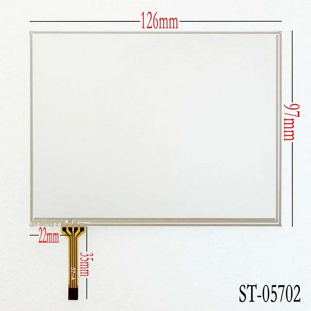 Panneau Tactile AMT9502 - Verre Digitizer Touchpad De Remplacement - Neuf En Boîte Ouverte