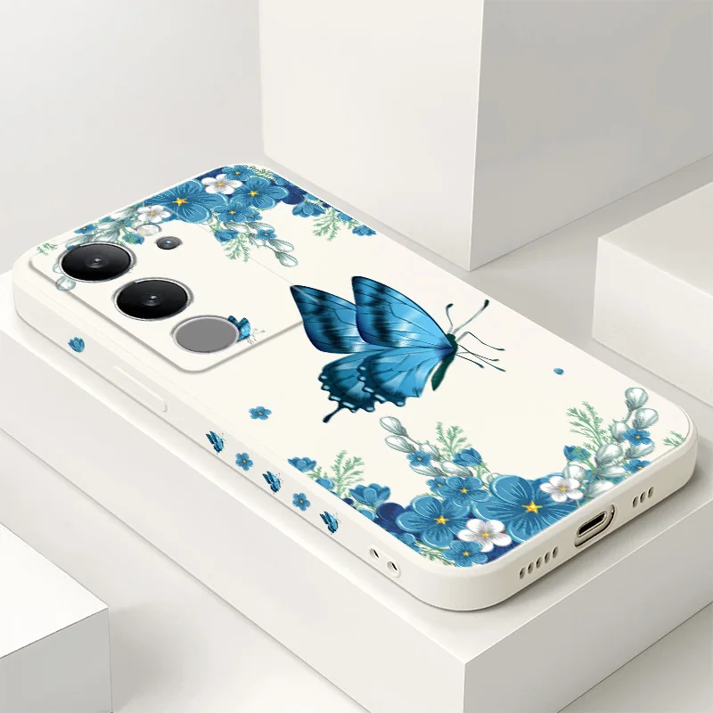 

Exquisite Butterfly Phone Case For VIVO V50 V40 V30 V29 V29E V27 V27E V25 V25E V23 V23E V21 V20 Y20 Y12 Y21 Y22 Y50 Pro 4G 5G