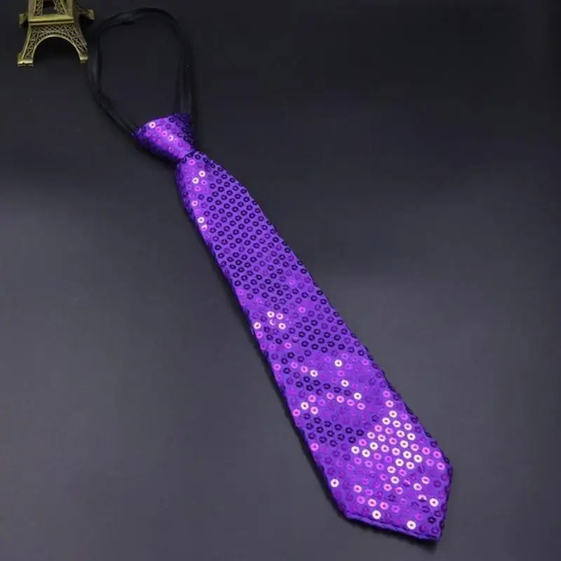 39BD Frauen Männer Sparkly Pailletten Hosenträger Bowtie Krawatte Set Clip-on Elastische Y-Form Zurück Brace Hosenträger Cosplay – Detail 8