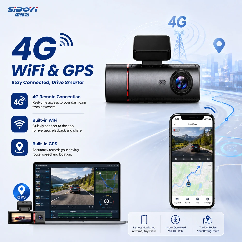 Cámara de salpicadero 3 canale - Dash Cam 3 Channel 1080P reseña y precio