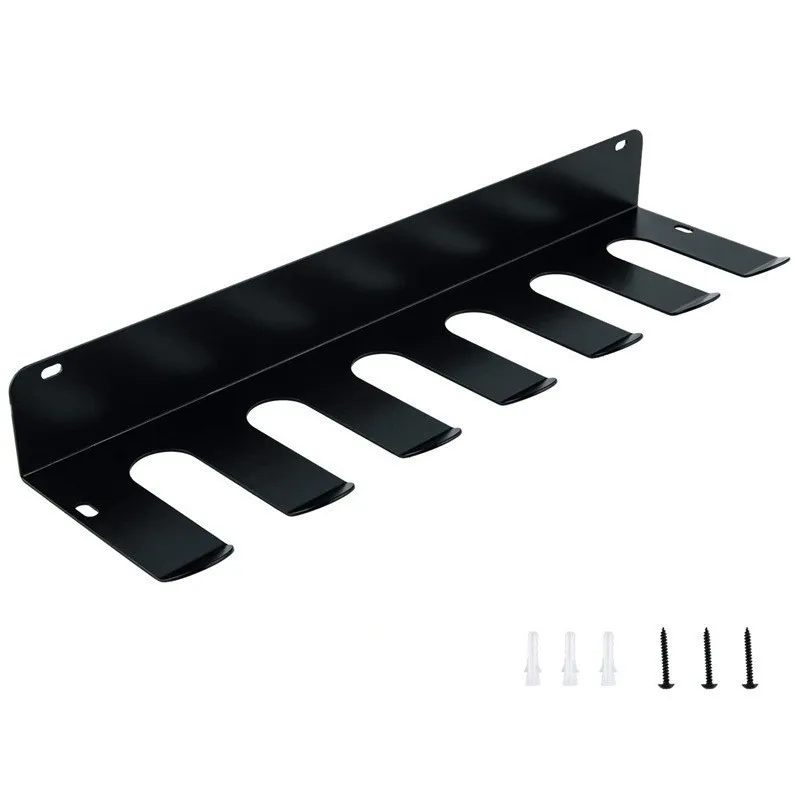 HeMu-estante de almacenamiento de bate de metal Simple, soporte creativo para palillo de patada, soporte para bate de béisbol, estante de exhibición de béisbol montado en la pared