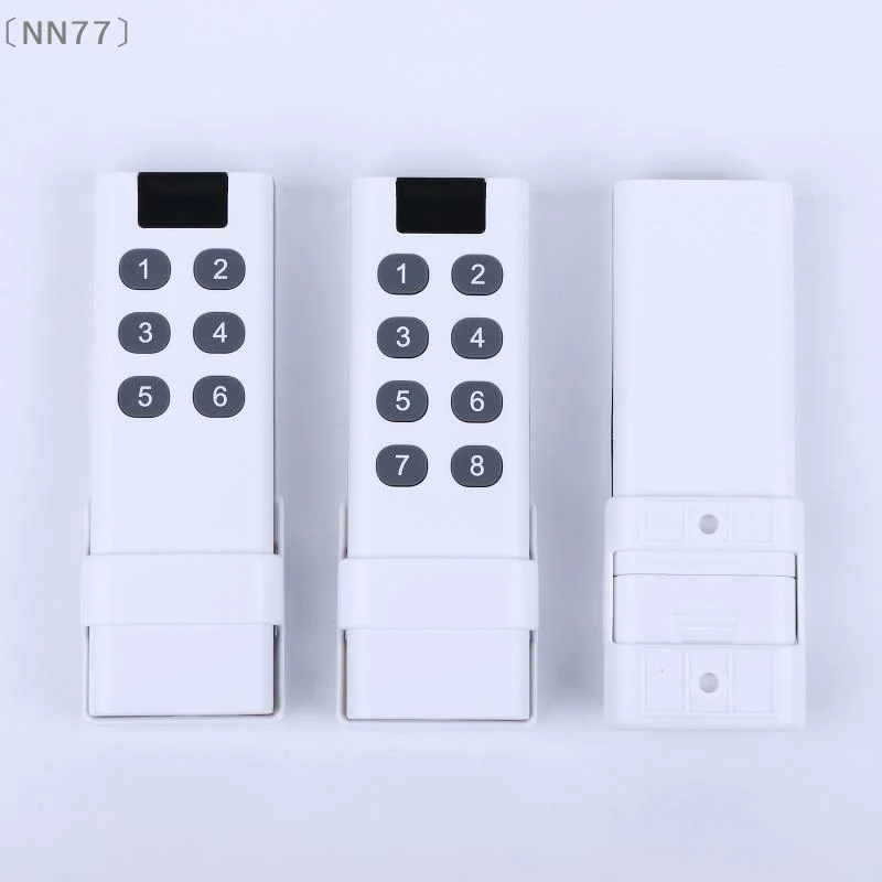 〔NN77〕433MHz Wireless Learning Code Digital Remote Control Transmitter Long Distance With 4 6 8 10 Key〔W7〕