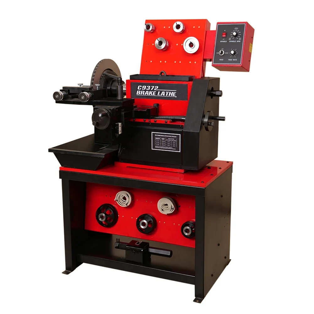 C9372 Automatic Brake Drum & Disc Repair Machine High Efficiency Vehicle Brake Disc Drum Cutting Lathe