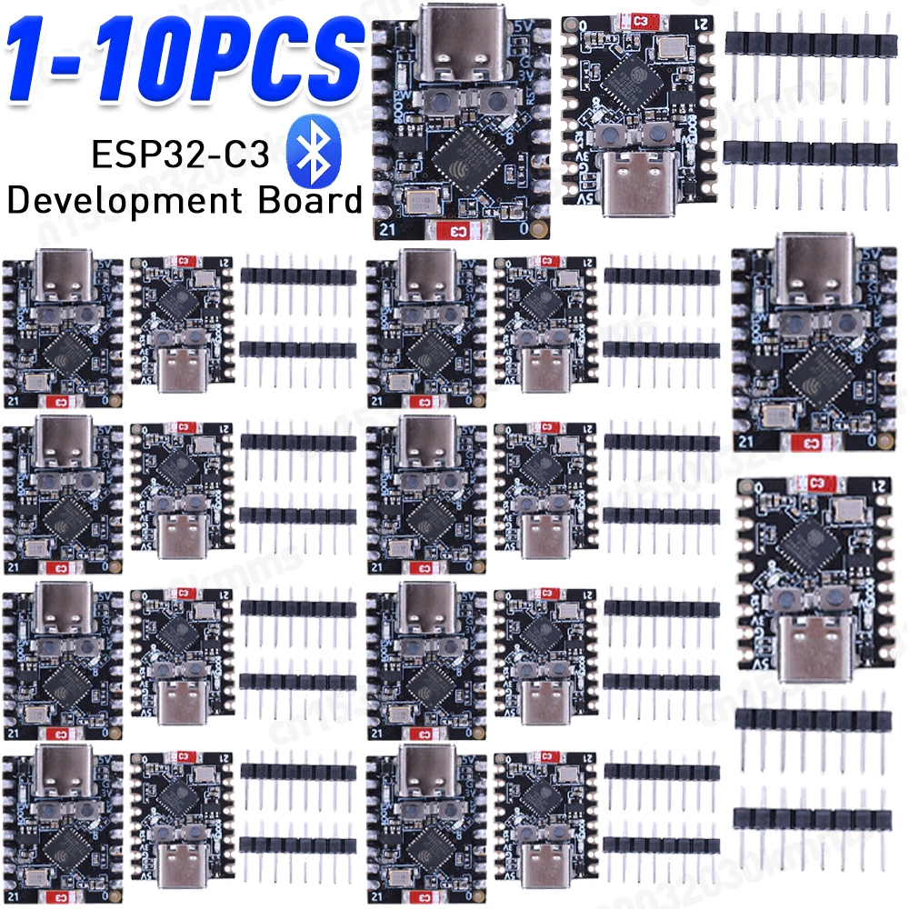 1-10PCS ESP32 C3 SuperMini WiFi Bluetooth-Compatible Board Development Board CORE Board Dev Board for Arduino