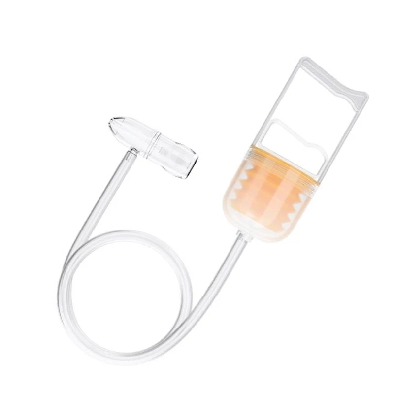 J15U المحمولة المحمولة الشافطة الأنفية أداة إزالة Booger للطفل مع تصميم يدوي سحب لسهولة التنظيف #2