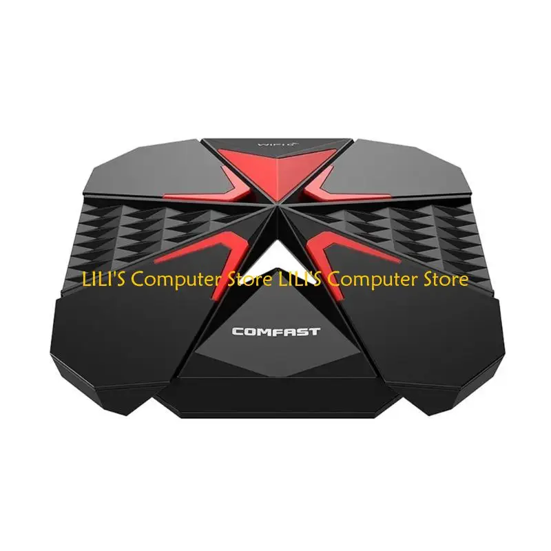 A52B 5400MBPS USB WIFI 6 ADAPTER 2.4G 6G GAME WIFI RESEIVER DONGLE 4 ANTENA للكمبيوتر الشخصي WPA3 WIN10/11 محول شبكة