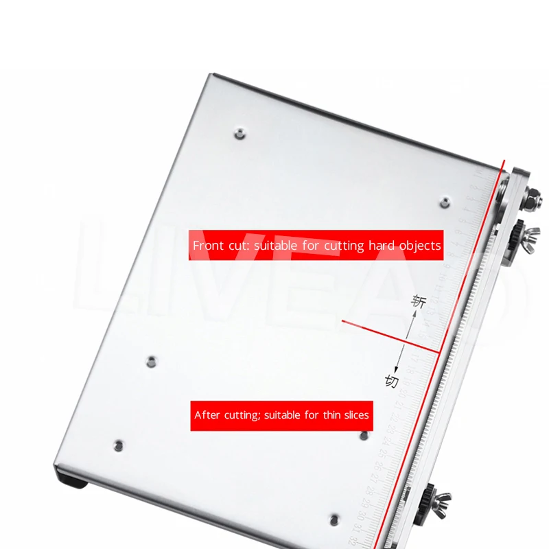 Multifunctional Bone Cutter Vegetable Radish Lotus Root Slicing Machine Stainless Steel Kitchen Manual Herb Slicer