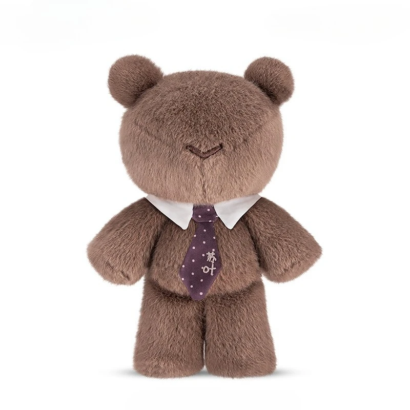 Adorável urso e coelho plushie duo, animais de pelúcia macios e combinando, lindo presente de amizade para o Natal
