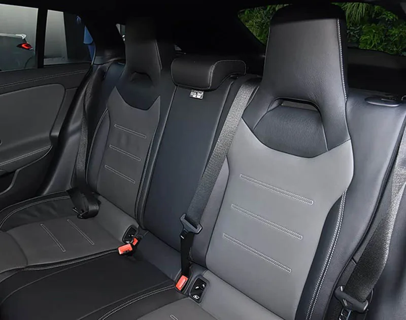 For Mercedes Benz A Class W177 2018 2019 2020 2021 2022 PU Leather Custom Car Seat Covers Set Interior Protector Accessories