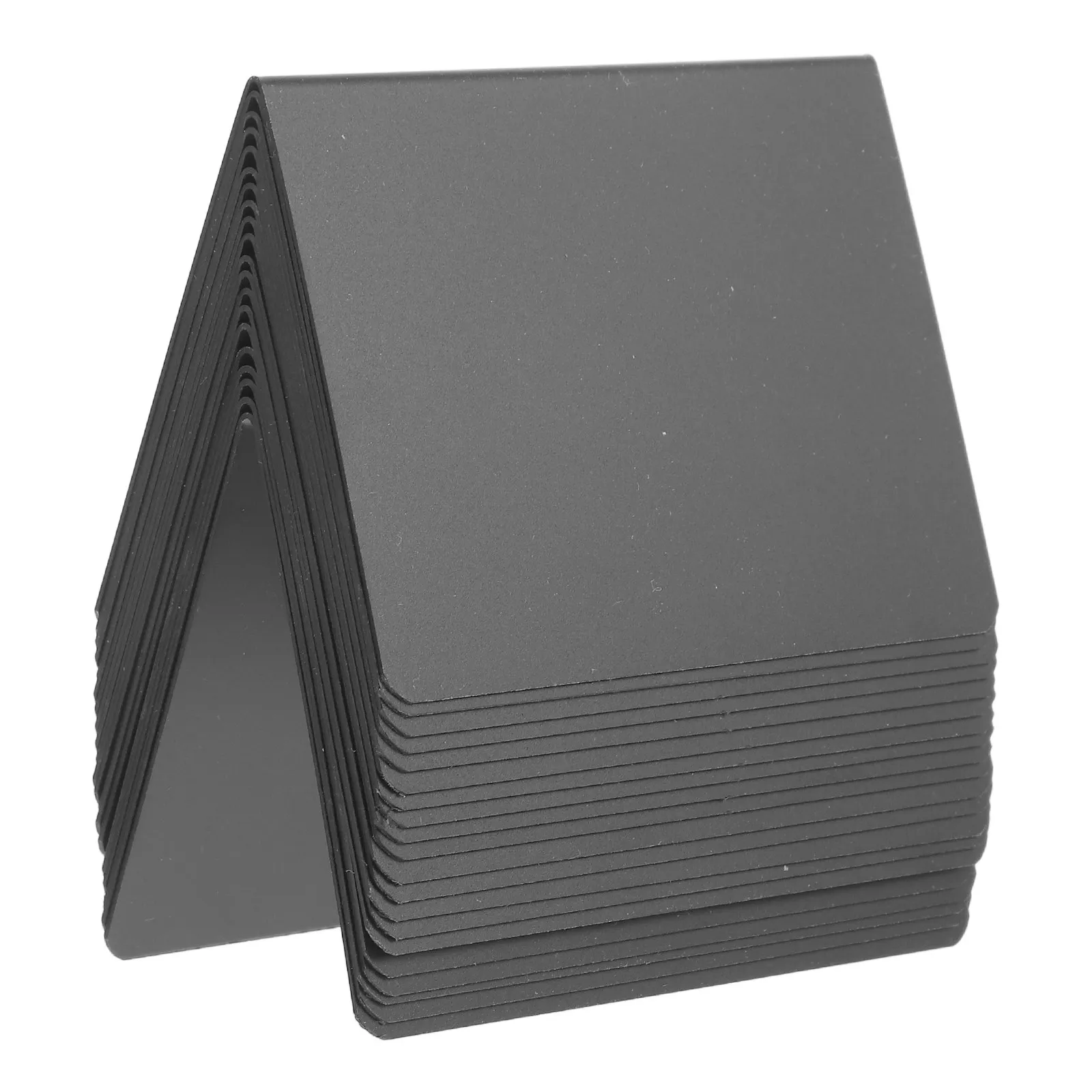 30Pcs Mini Chalkboard Tabletop Message Boards Desktop A-Frame Stands for Buffet Food Labels Party Wedding Table Catering Display
