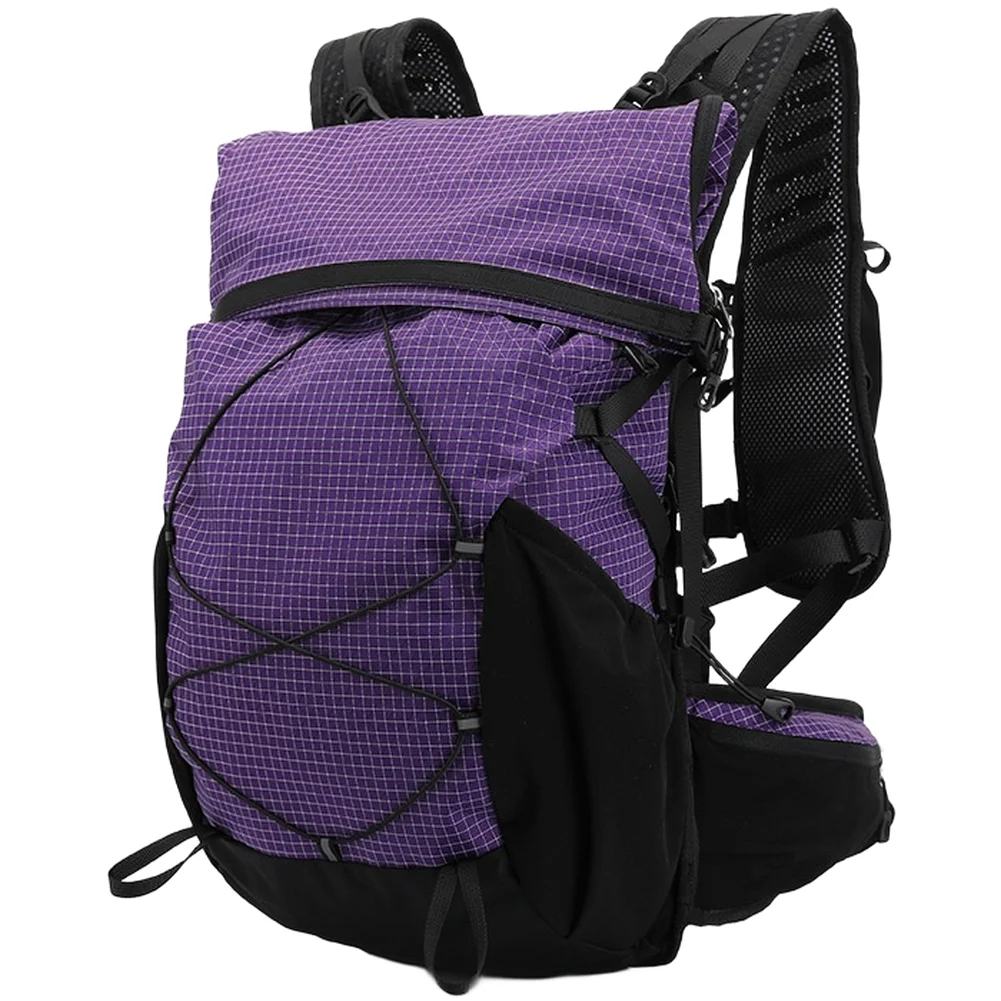 /Lightweight /Waterproof /Hiking Backpack 25L Breathable Nylon Outdoor Sports Bag With Reflective Strips And SOS Whistle For Cam