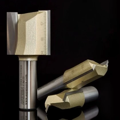 ARDEN Carbide Engraving Router Bit Flat Bottom Slotting Cutter for MDF Wood Woodworking Tool