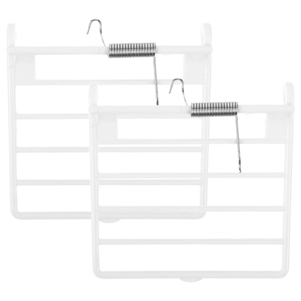 

2pcs Bird Cage Accessories Bird Cage Door Replacement Bird Cage Door Parts Bird Cage Door Spring Bird Replacing Door Assembly