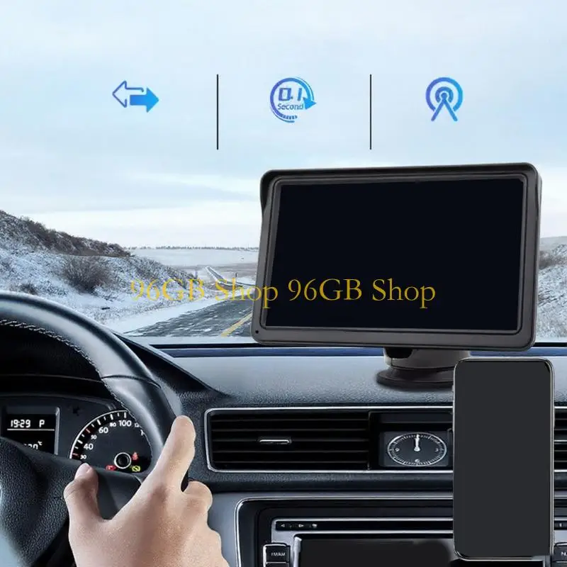 96GB Seven Foot Car Audiovisual Player Consistent 720P Screen Permanent Plastic Plan