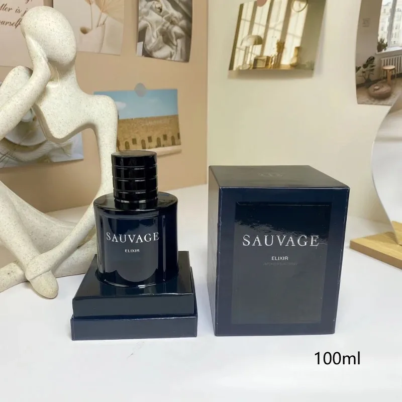 Nuevo perfume para hombre Fragancia lanuda SAUVAGE. Es el aroma más popular y es adecuado para dar como regalo.