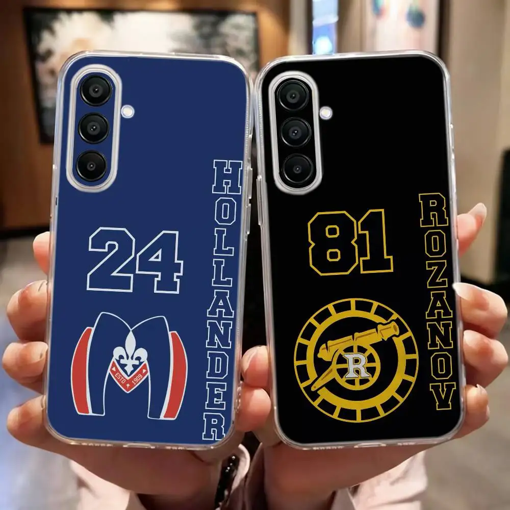 Heated Rivalry BL Ice Hockey Phone Case For Samsung Galaxy A10,12,20,21S,30,31,40,50,51,52,70,A71,Others Transparent Soft