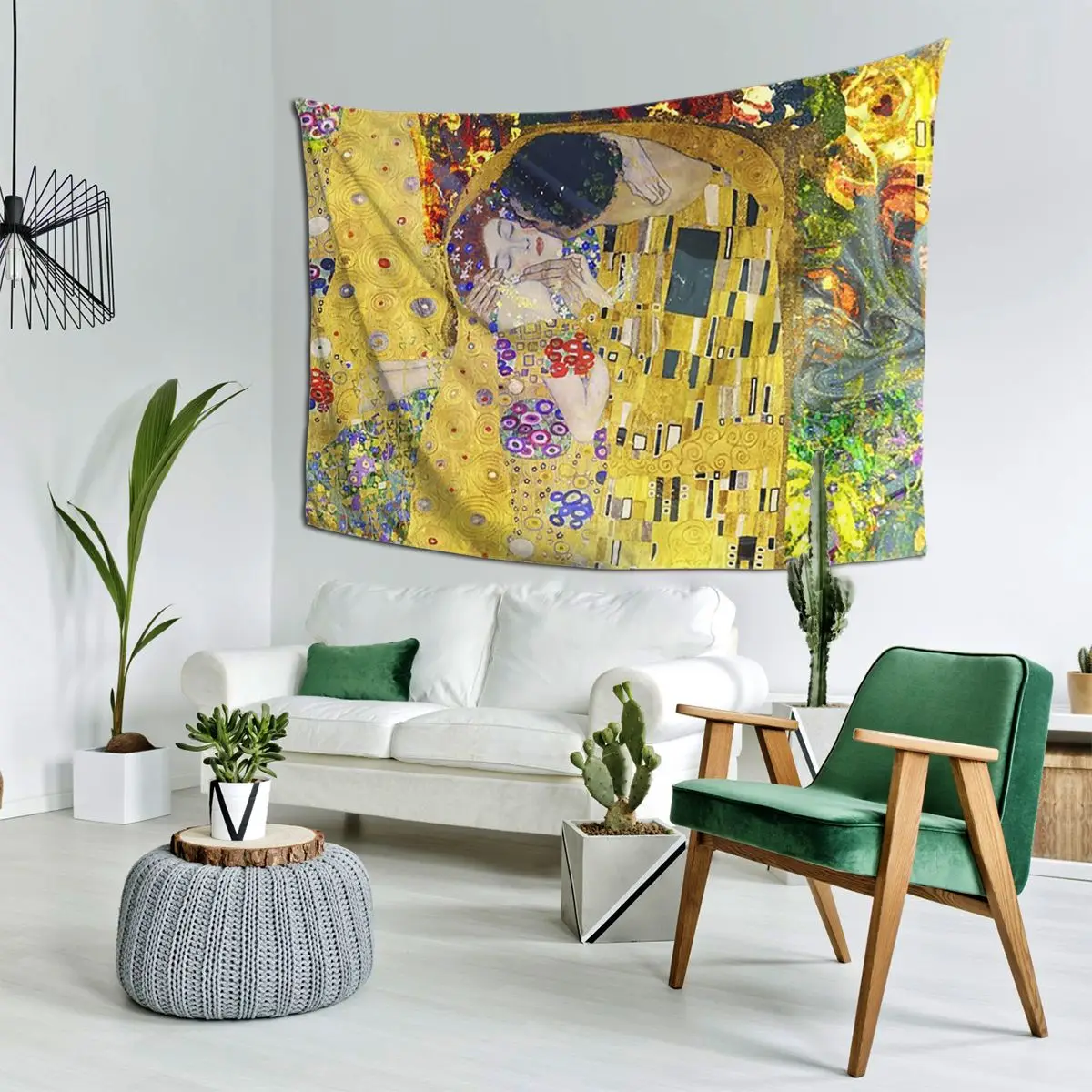 

Поцелуй Густава Климта гобелен настенный эстетический домашний декор гобелены для гостиной спальни