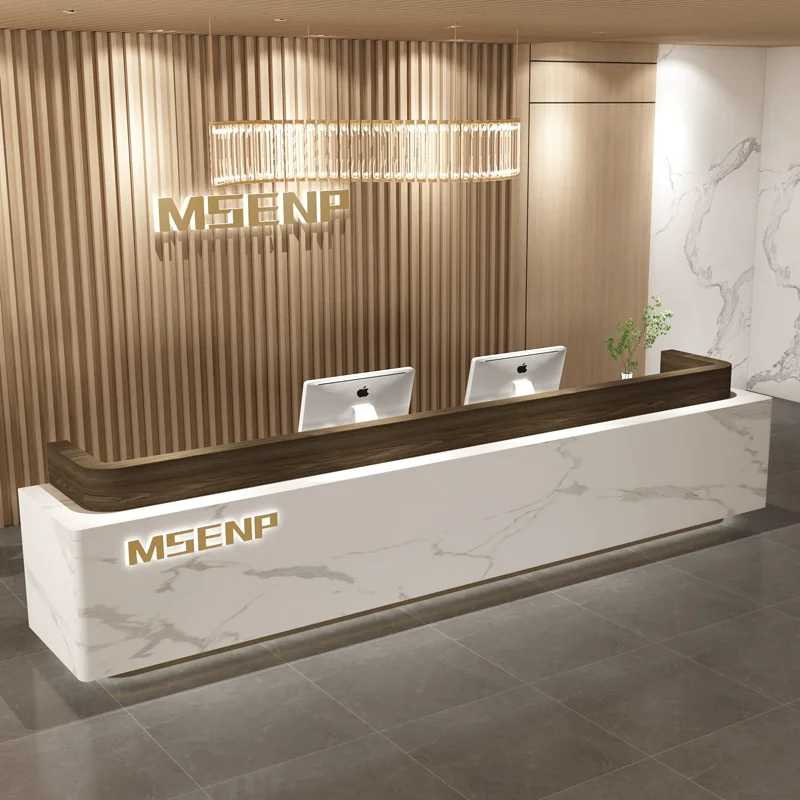 Conference Office Reception Desks Store Nail Checkout Advisory Reception Desks Display Hotel Mostrador Recepcion Furniture