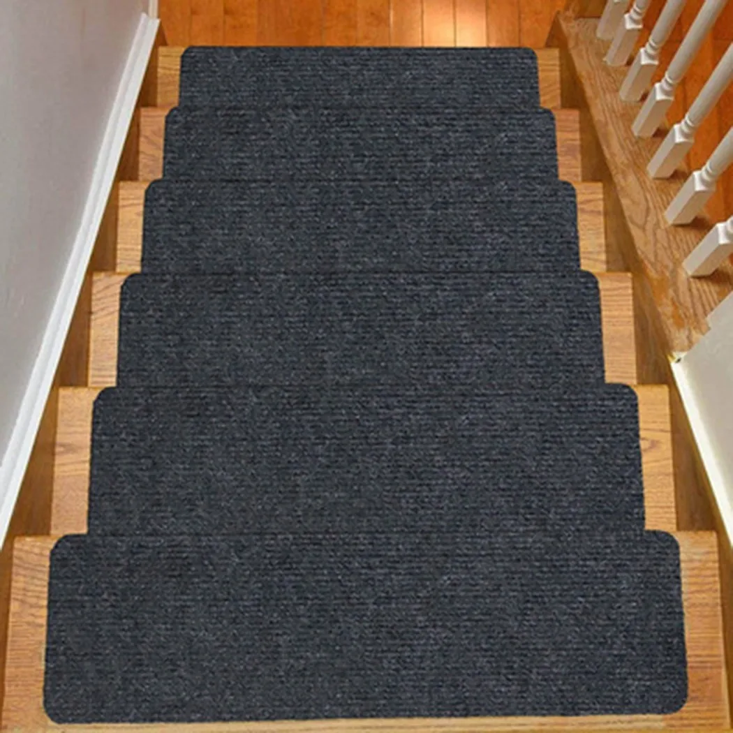 Stair Step Mats Glue-free Carpet Floor Mats Anti-slip Mats Wear And Scratch Resistance Anti-slip Function Carpet Patchwork