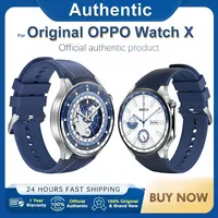 2025 New Original for OPPO Watch X Smart Watch 4G Memory Music Video Bluetooth Call Waterproof smartwatch for Xiaomi Android IOS