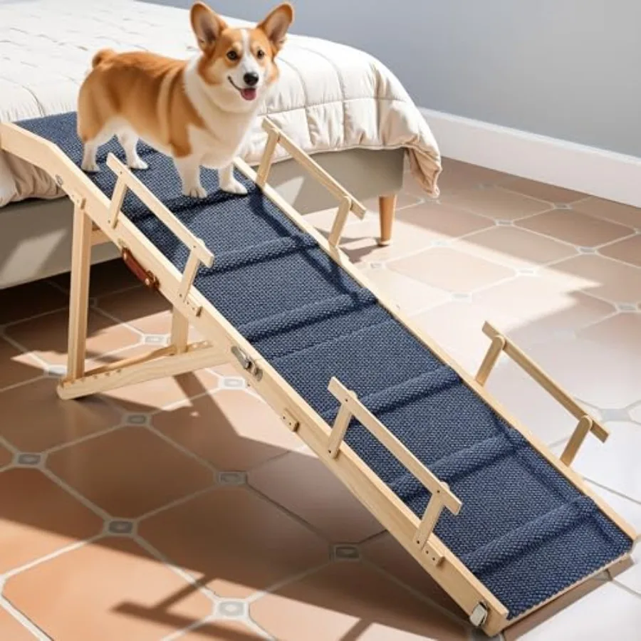 Dog Ramp For Bed Wi…