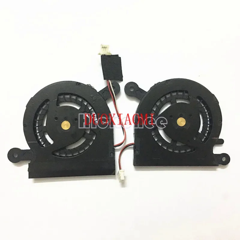 CPU cooling fan & GPU fan for Samsung np900x3c 900x3d 900x3e 900x3f 900x3g 900x3c radiator KDB0505HC-BJ98 HiAR